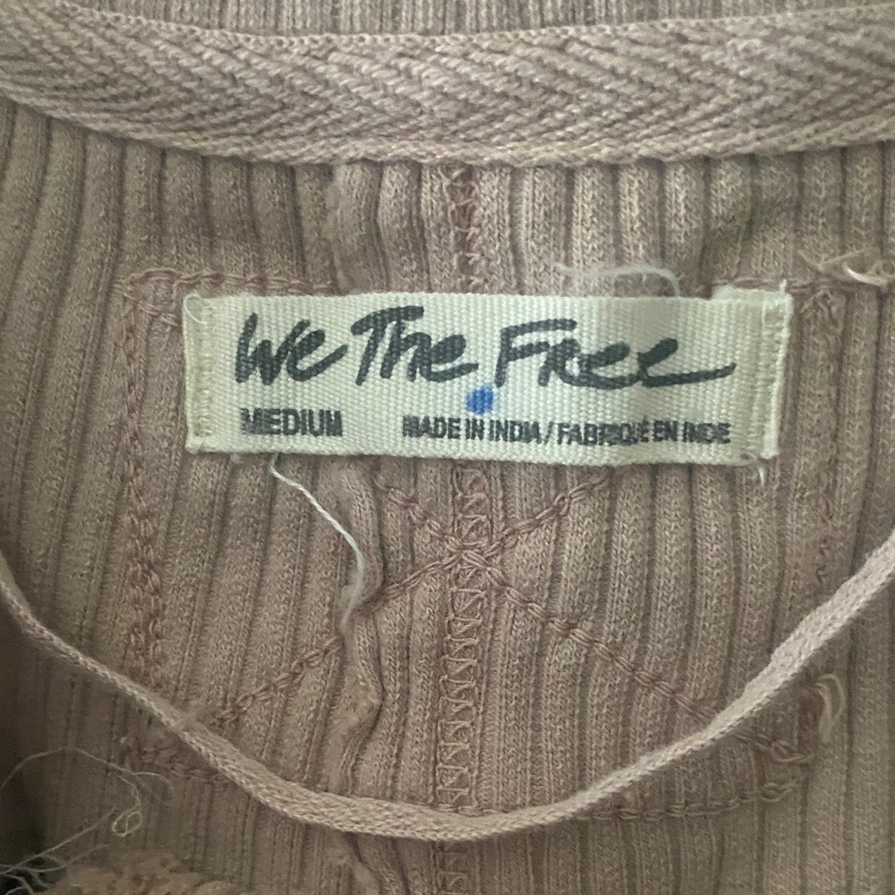 Free People Pink Tunic Top - Picture 6 of 6